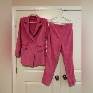 Shein Corduroy Pants Suit